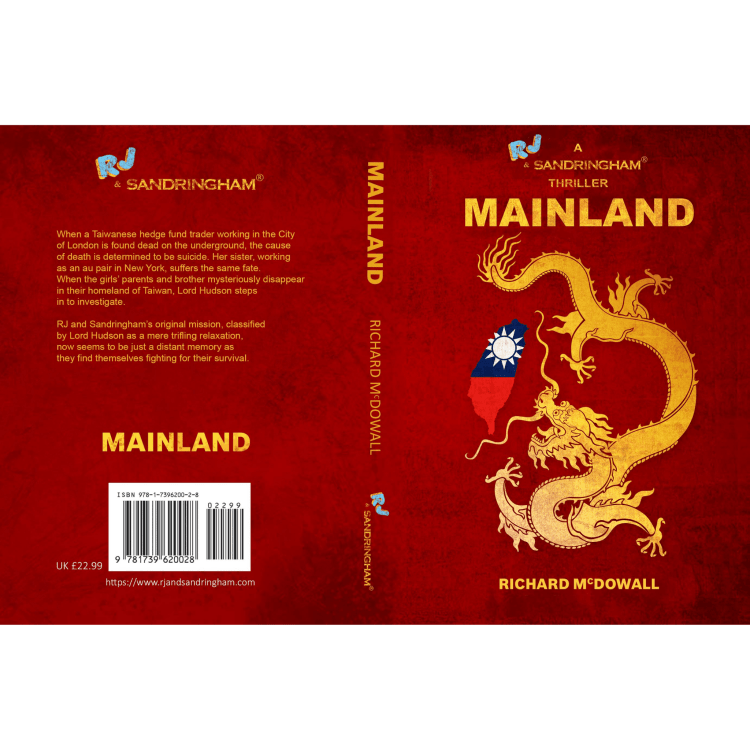RJ & Sandringham thriller Mainland front cover